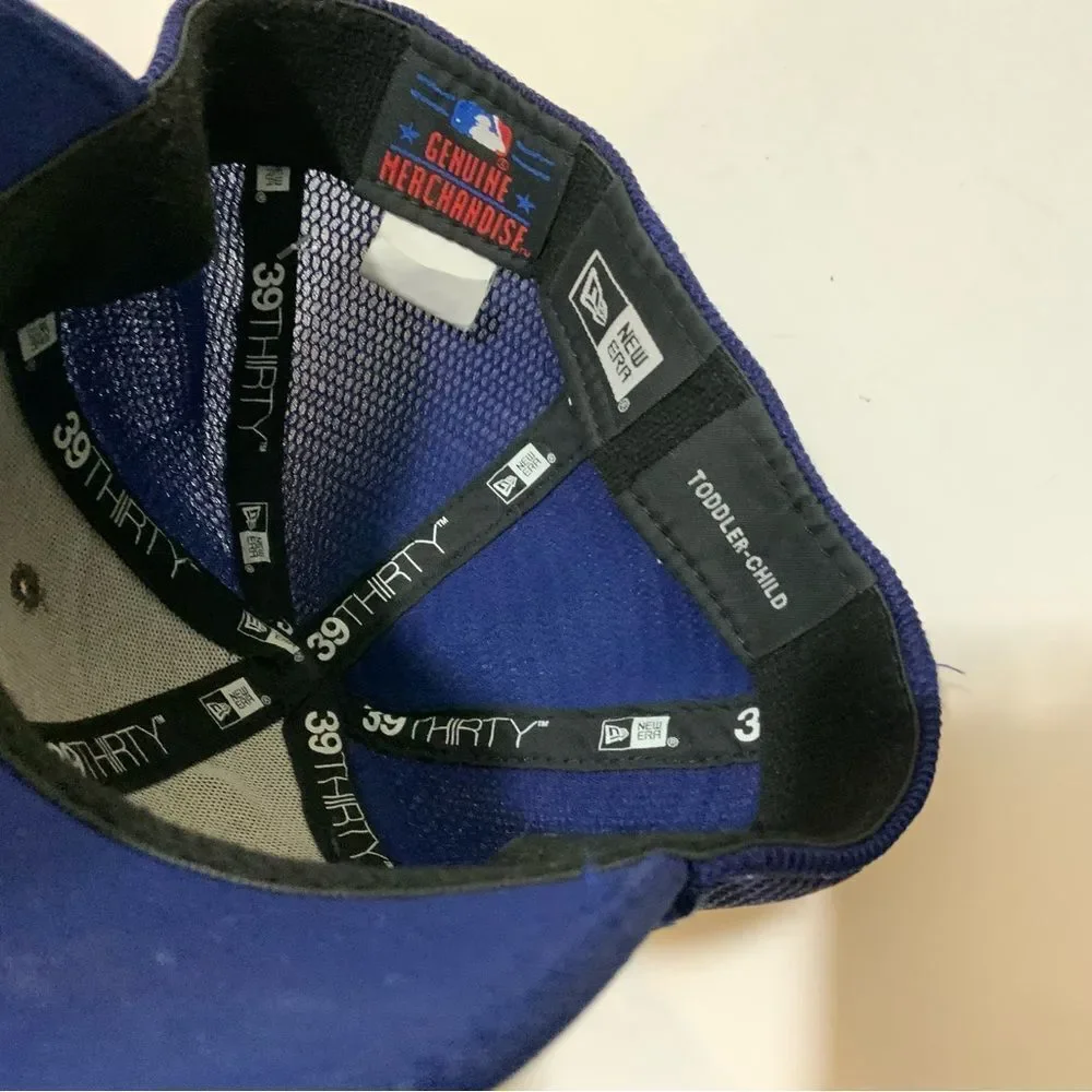 New Era 39Thirty Texas Rangers‎ Toddler Child Blue Red MLB Flex Fit Cap